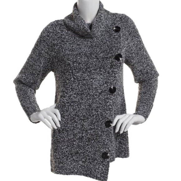 Inner Circle Cowl Neck Marled Sweater Sz XL - Picture 1 of 8